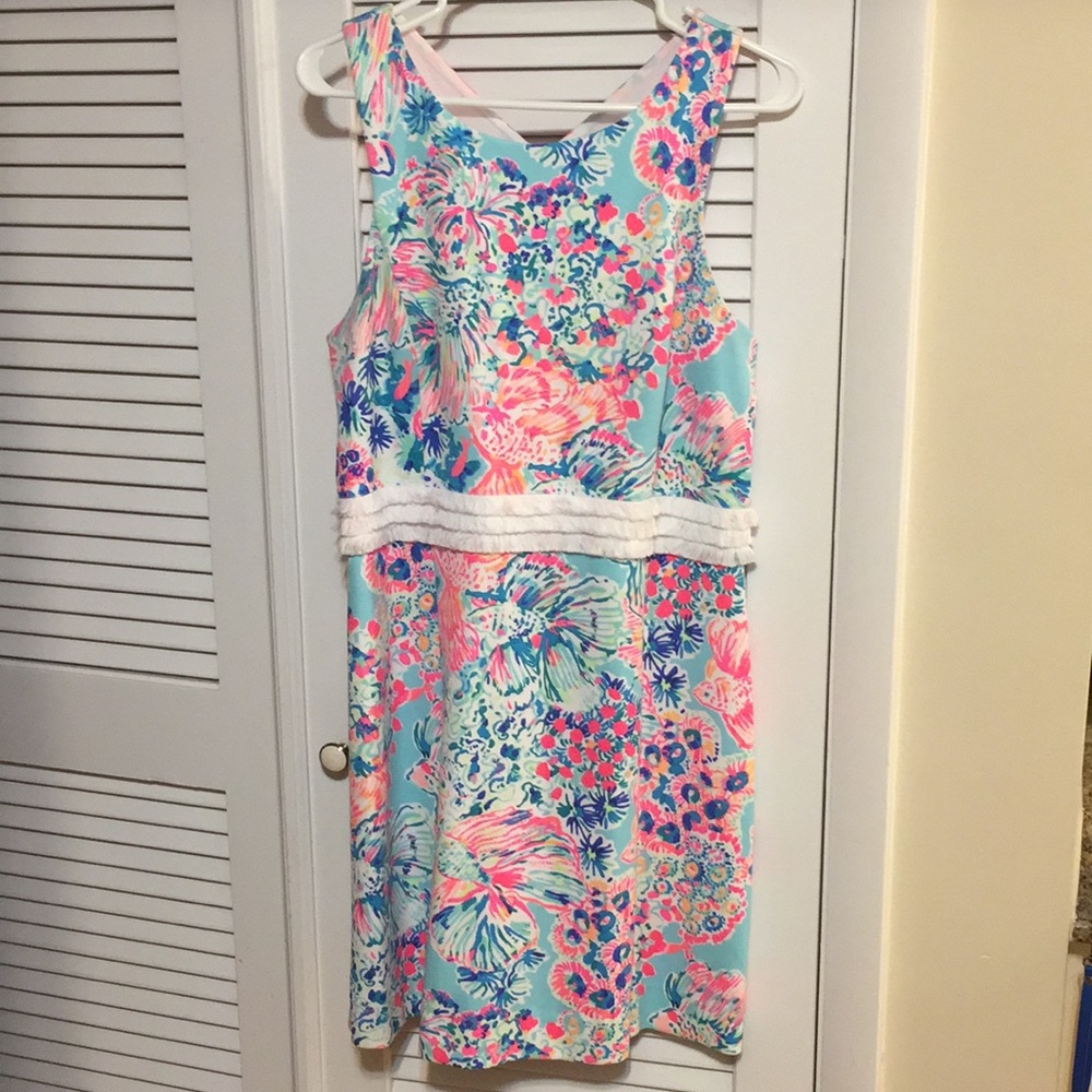 Lilly Pulitzer Multi Floral Sleeveless Dress